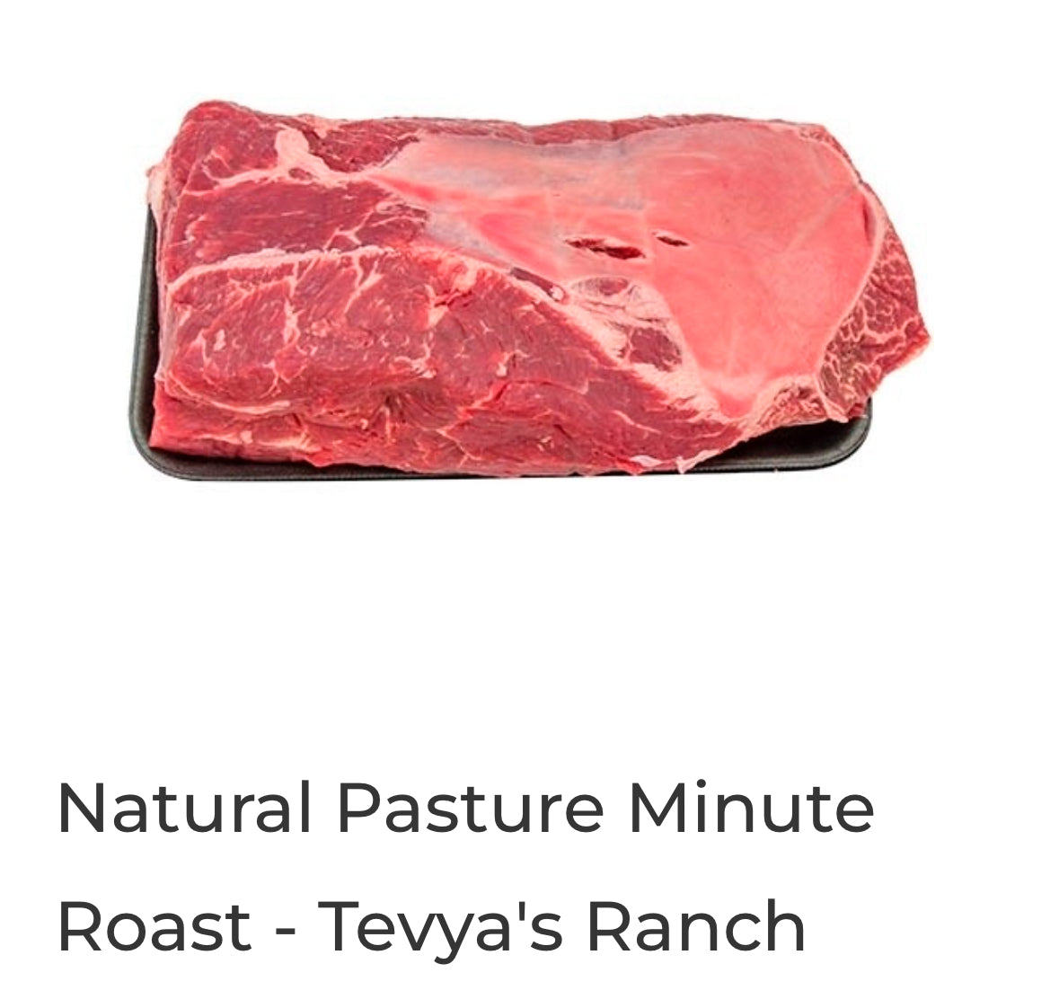 Natural minute roast - $10.79/lb
